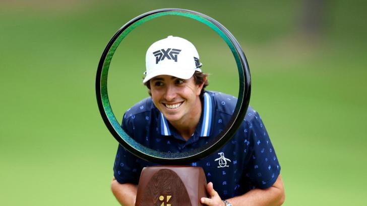 Golfer Nico Echavarria 